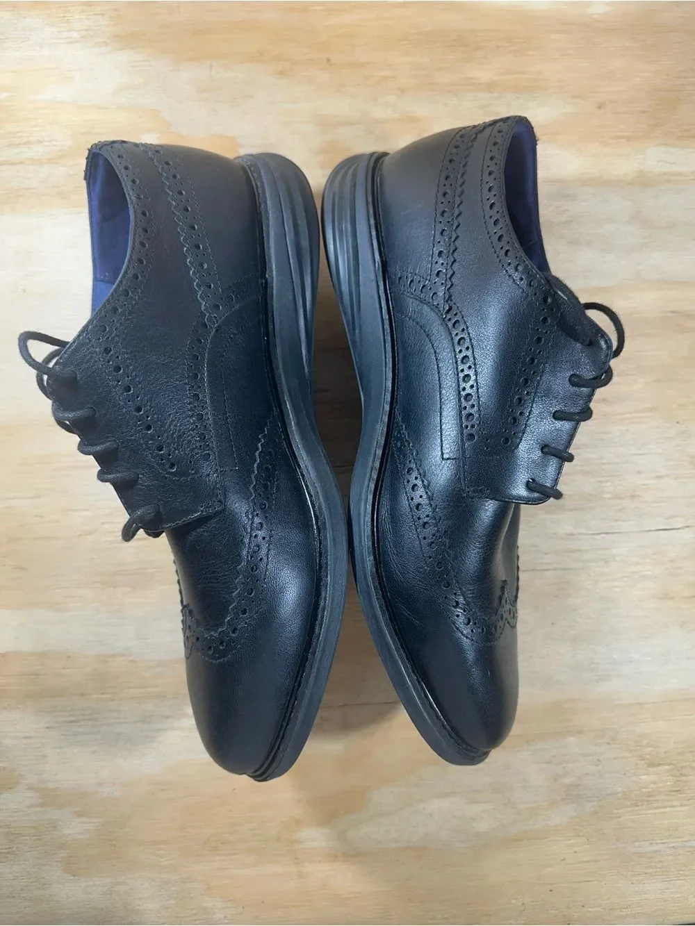 Cole Haan Original Grand Black Leather  Shoes Men’s Size 10